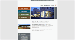 Desktop Screenshot of hoffmann-fenster.de
